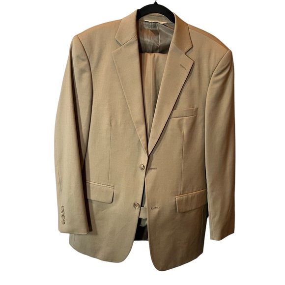 Pronto Uomo Platinum men 2 piece suit Brown  (Jacket and pants) - Picture 1 of 12